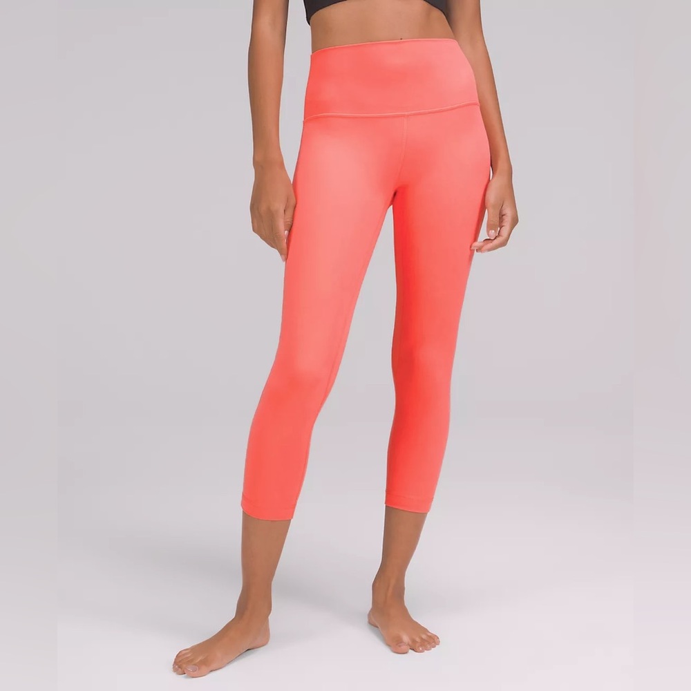 NWT Lululemon Align™ High-Rise Pant with Pockets 25"‎ In Pale Raspberry
